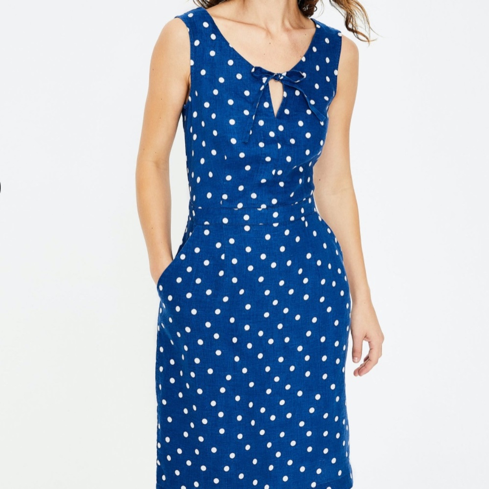 NWOT Boden  Rae Linen Dress